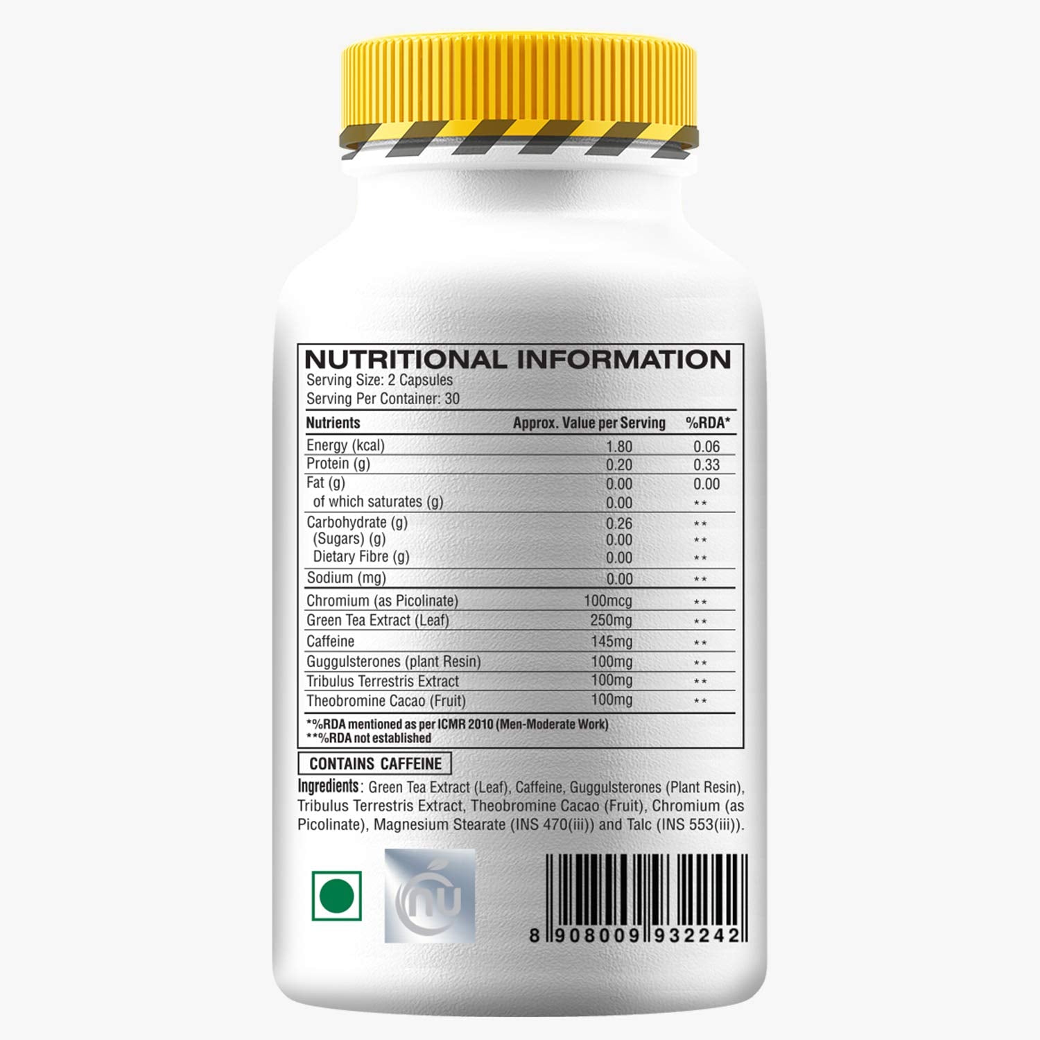 CrazyBulk GYNECTROL For Chest Fat, Natural Alternative for Unique Formula (60 Capsules)