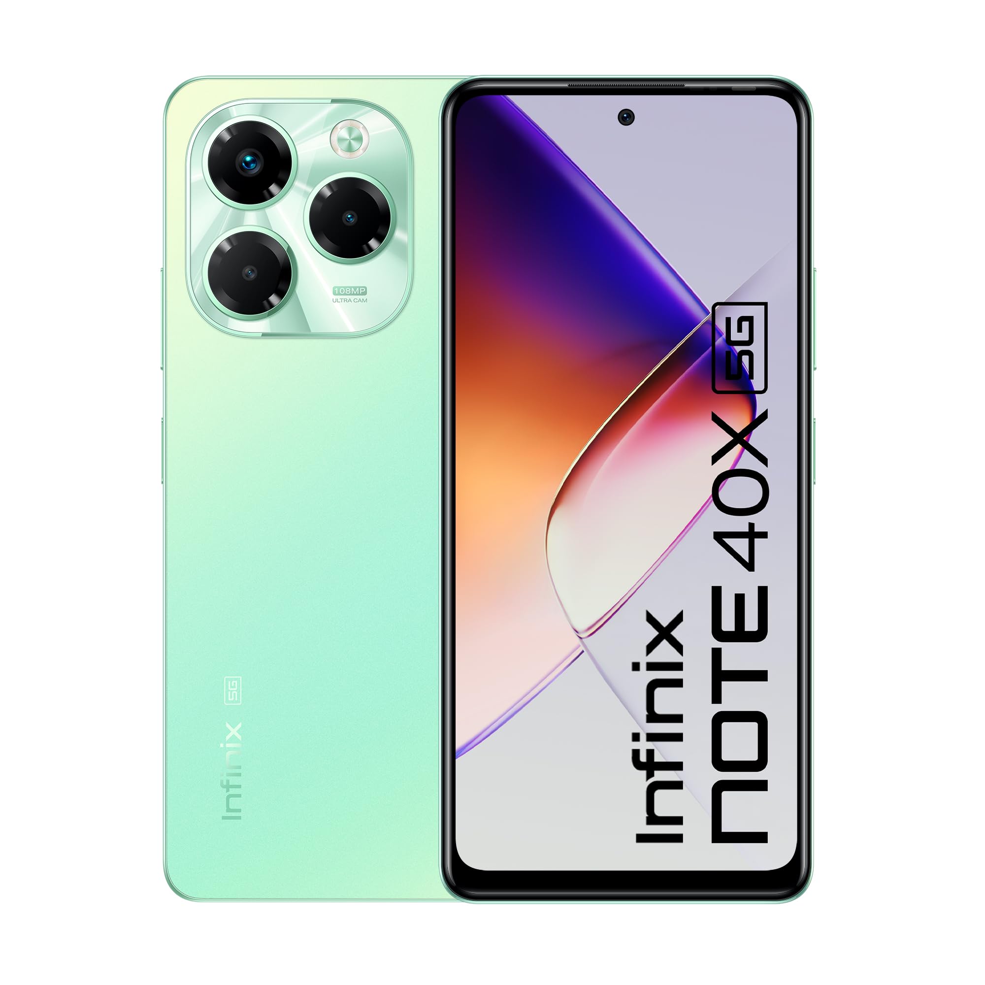 Infinix Note 40X 5G unlocked (Lime Green, 256 GB)  (8 GB RAM)