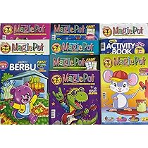 MagicPot Magazine With Activity Book Set of 10