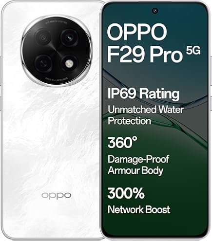 OPPO F31 Pro+ 5G unlocked (Himalayan White, 256 GB)  (12 GB RAM)