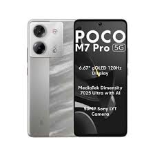 POCO M7 Pro 5G unlocked (Lunar Dust, 128 GB)  (6 GB RAM)