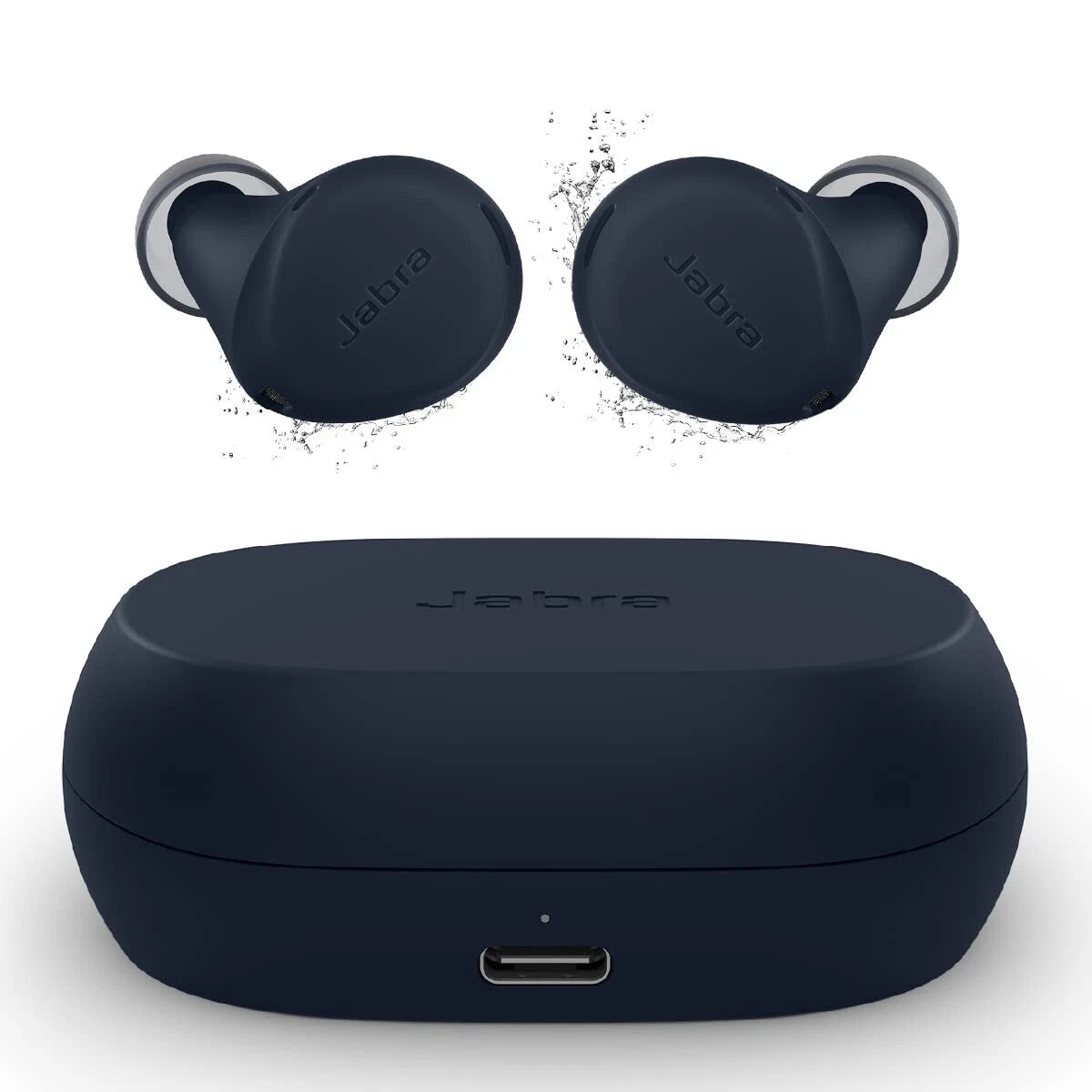 Open Box JABRA Elite 7 Active Bluetooth In-Ear Headphones ANC Wireless || Navy ||