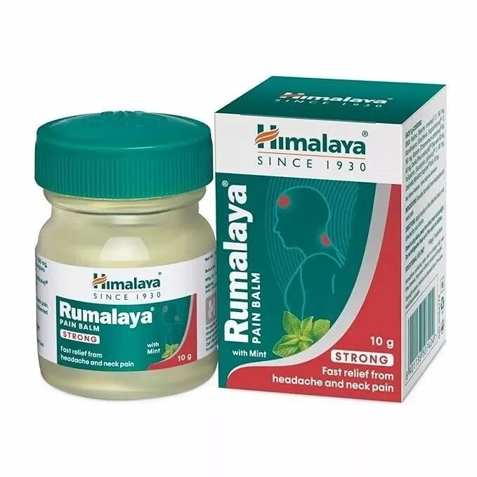 3 pack X Himalaya PAIN BALM MINT Fast Relief from Headaches Pain 10 GM