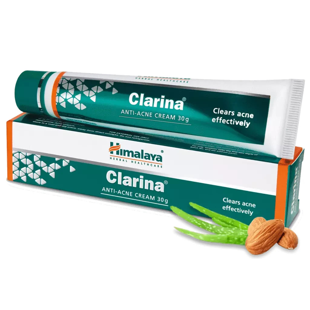 Himalaya Herbals CLARINA ANTI ACNE FACE CREAM 30GM Removes Acne