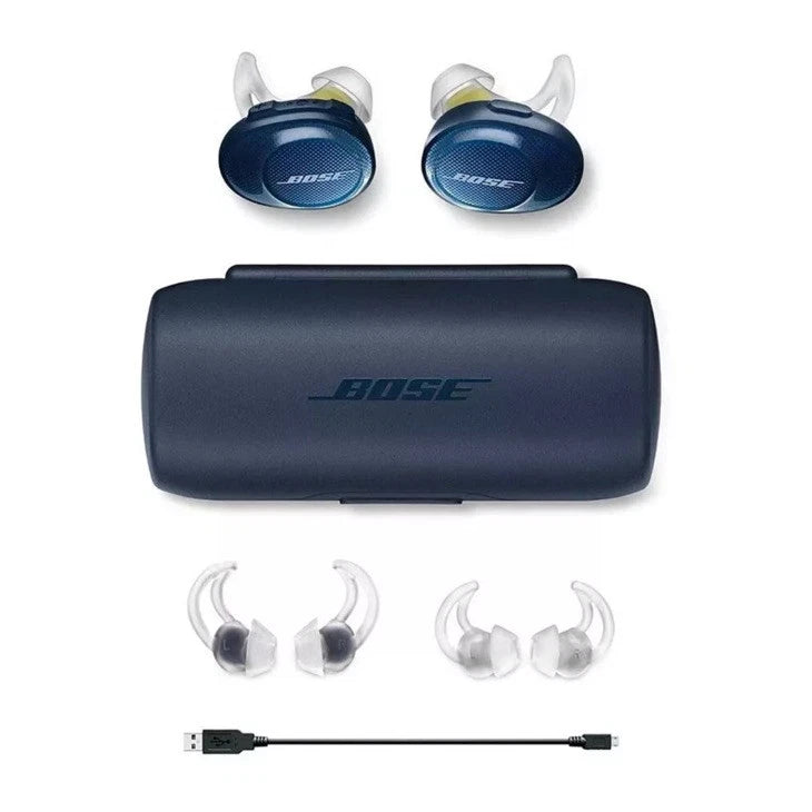 Open Box Bose SoundSport Free Wireless Headphones Sport Bluetooth Earbuds In-ear Blue