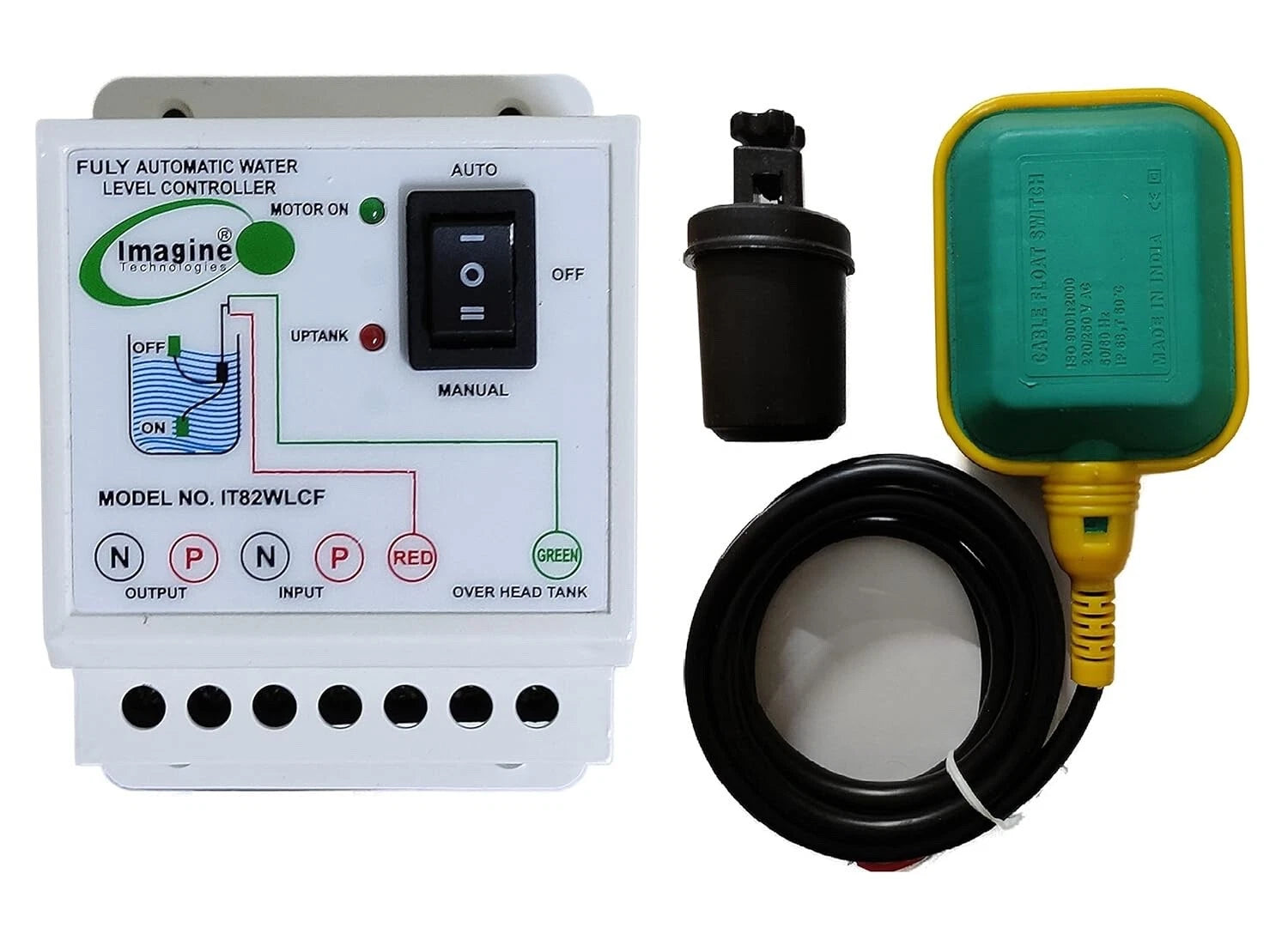 Automatic Water Level Controller and Indicator with Float Sensor