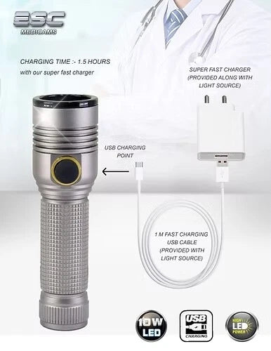 Portable Endoscopy Light Source for ENT Endoscope