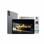 REDMI Pad SE 8 GB RAM 128 GB ROM 11.0 inch with Wi-Fi Only Tablet unlocked (Graphite Gray)