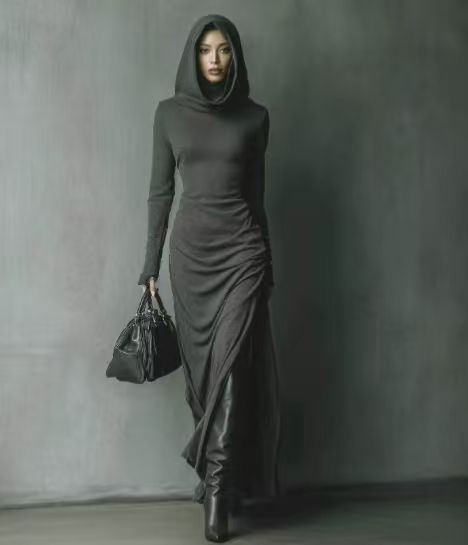 Fashionable Minimalist And Slim Fit Womens Dress