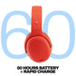 Crusher ANC 2 Wireless Headphones (Plasma, Red)