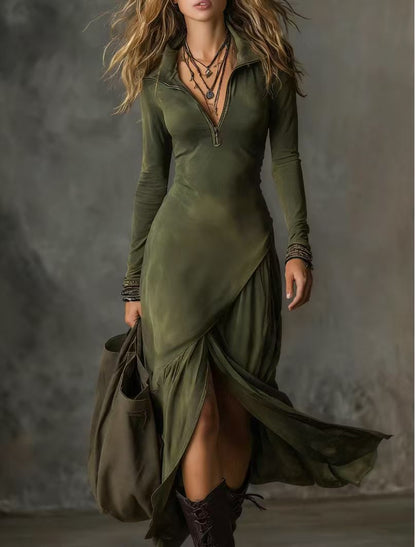 Fashionable Minimalist And Slim Fit Womens Dress