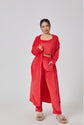 Cozy Pajama Set, 3 Piece Lounge Set, Cute Loungewear, Warm Suit Sets, Matching Set, Women Winter Dress