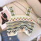Hollow Knitted Short Inner Knitted Embroidery Sexy Small Sling Vest