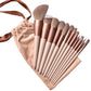 2 X MKSL® Beauty Premium Synthetic Bristle Professional  Makeup Brushes Set