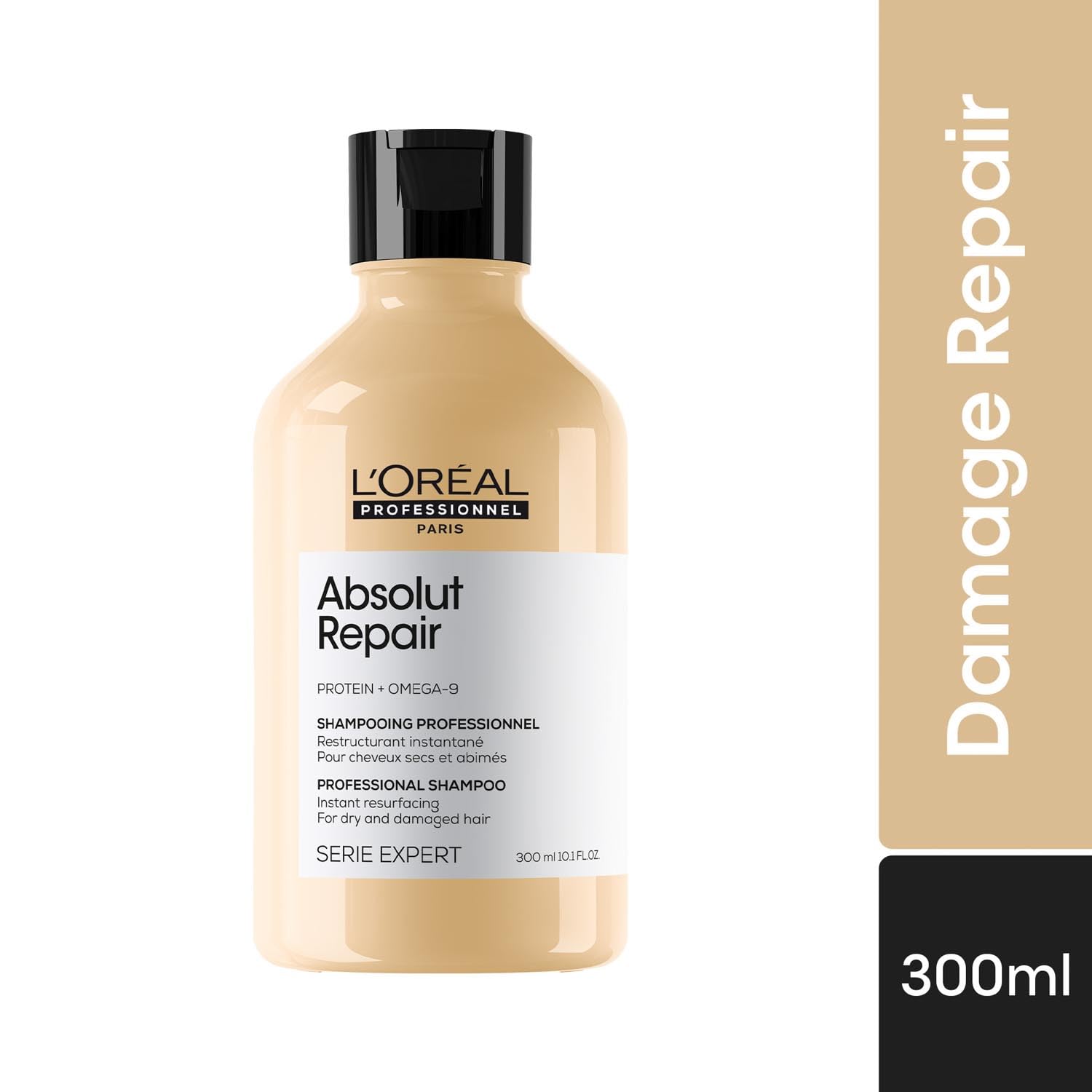 2 X L'Oréal Professionnel Absolut Repair Shampoo (300 ml)