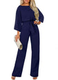 Fall Winter Fashion Batwing Long Sleeve Lace-up Women&