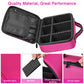 INOVERA Nylon Makeup Organizer Bag (Pink)