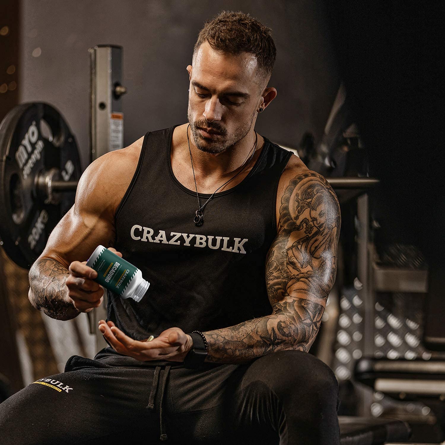 CrazyBulk DECADURO Natural Alternative for Muscle & Strength Supplement, FIRST TIME IN INDIA (90 Capsules)