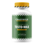 CrazyBulk TESTO-MAX Natural Alternative for Strength & Energy Supplement, (120 Capsules)