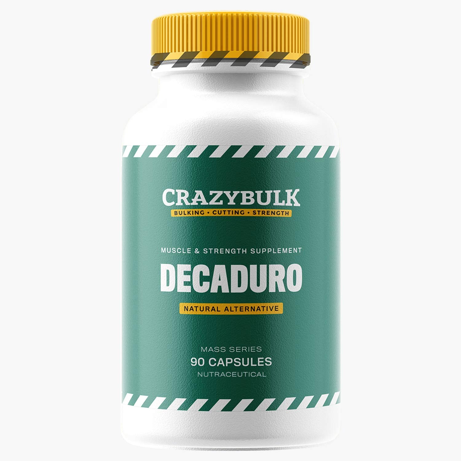 CrazyBulk DECADURO Natural Alternative for Muscle & Strength Supplement, FIRST TIME IN INDIA (90 Capsules)