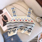 Hollow Knitted Short Inner Knitted Embroidery Sexy Small Sling Vest