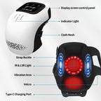 Intelligent Kneading Heating Knee Massager Rechargeable Pain Relief Infrared Laser Vibration Knee Massager