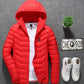 New Heated Jacket Coat USB Electric Jacket Cotton Coat Heater Thermal Clothing Heating Vest Men&