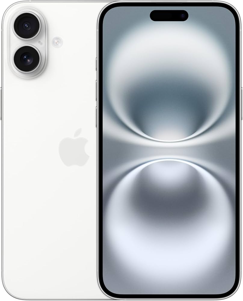 Apple iPhone 16 Plus unlocked (White, 128 GB)