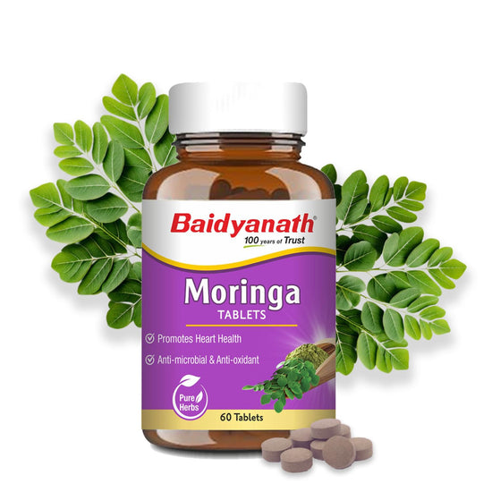 Baidyanath Moringa Tablets 60 Tabs (250mg / Per Serving)