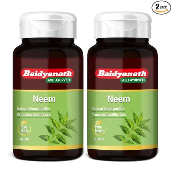 Baidyanath Neem - 60 Tablets (Pack of 2)
