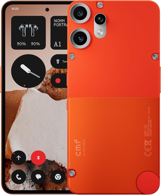 CMF by Nothing Phone 2 Pro débloqué (Orange, 256 Go) (8 Go de RAM)