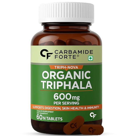 5 X Carbamide Forte Triphala Tablets 100% Organic