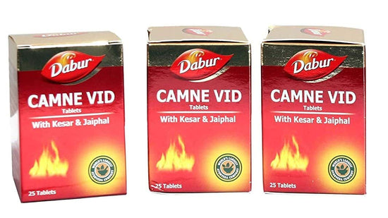 DABUR Camnevid 25 Tablet - Pack of 3