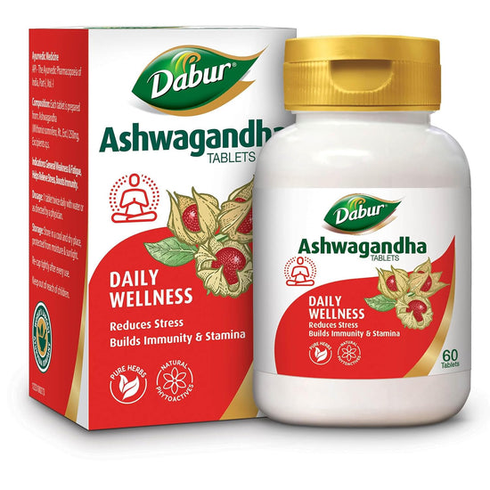 Dabur Ashwagandha Tablets - 60 tabs