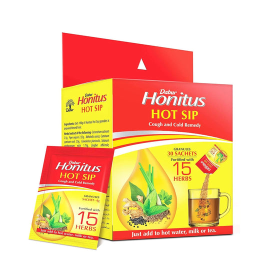 Dabur Honitus Hot Sip: 100% Ayurvedic Kadha