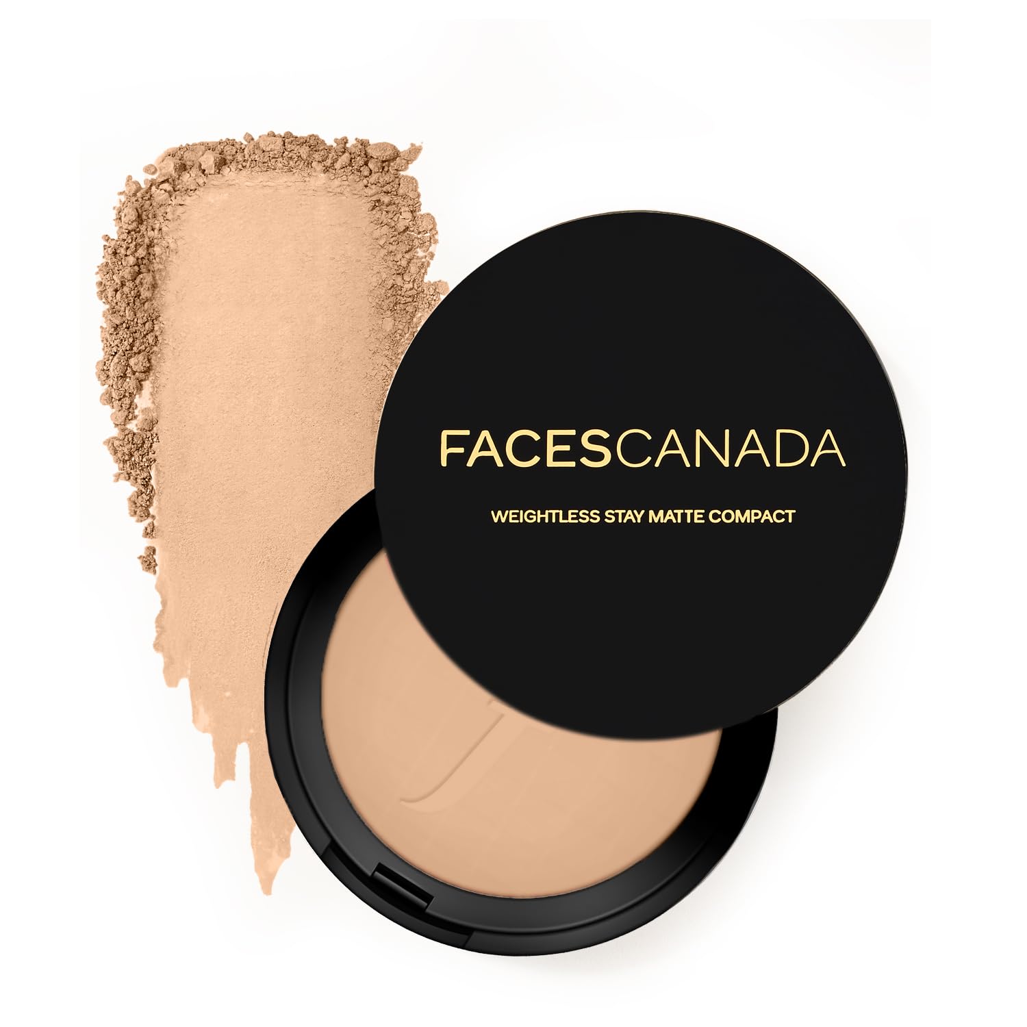 2 X FACES CANADA Weightless Stay Matte Finish Compact Powder (Beige / 9 g)