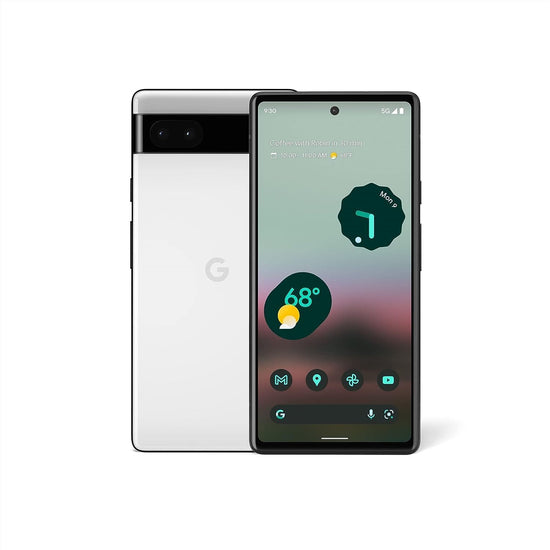 Google Pixel 6a déverrouillé (Craie, 128 Go) (6 Go de RAM)