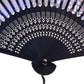 2 X Hand Fan – Silk Sakura Butterfly Printed Japanese Folding Hand Fan