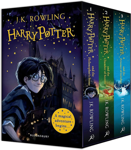 Harry Potter 1–3 Box Set: A Magical Adventure Begins