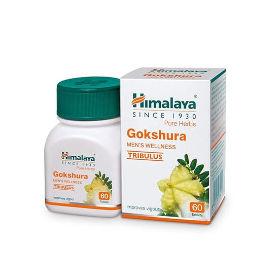 5 X Himalaya Herbals Gokshura - 60 Capsules
