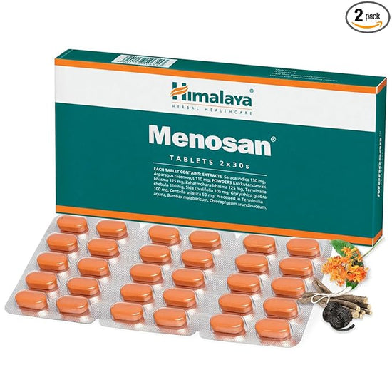 5 X Himalaya Menosan Tablets, 30 Count, Pack of 2