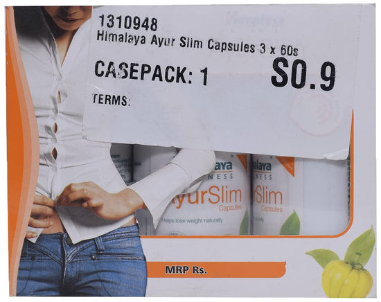 Himalaya Weight Loss Capsules - Ayur Slim, 3x60 Piece