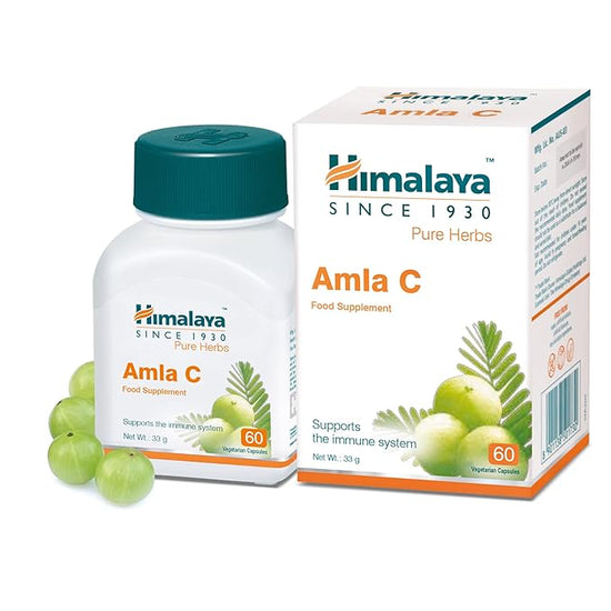 5 X Himalaya Wellness Pure Herbs Amalaki Immunity Wellness Pack of 60 Tablets