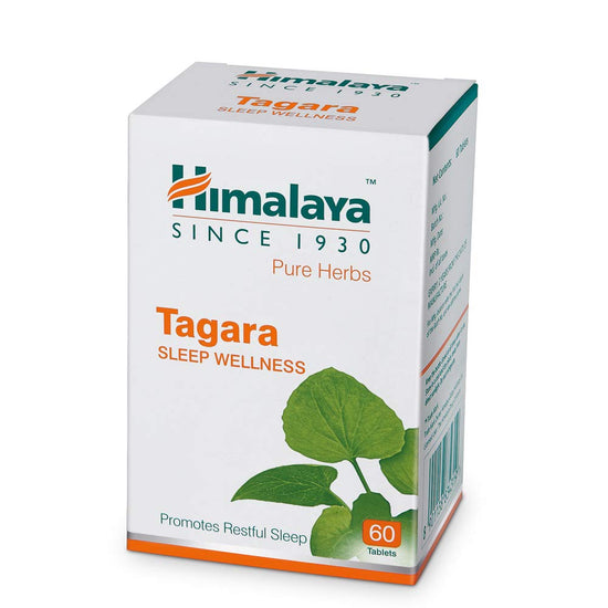5 X Himalaya Wellness Pure Herbs Tagara Sleep Wellness- 60 Tablets