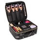INOVERA Nylon Makeup Organizer Bag (Black Marble)