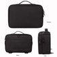 INOVERA Nylon Makeup Organizer Bag&nbsp;(Black,Medium, 34×23×12 cm)