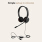 Jabra Evolve 20 UC Duo MS Optimized