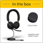 Jabra Evolve2 40 MS Wired On-Ear Headphones (USB-C, Black)