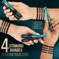 3 X LAKME 9to5 Eyeconic Waterproof Liquid Eyeliner (Intense Black, 4.5 ml)